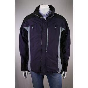 Men's Black and Gray Jacket